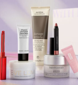 La caja y los productos de la Beauty Box Lookfantastic para el Día de la Madre 2025
