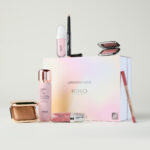 La caja y los productos de la edición especial Lookfantastic x Kiko Milano