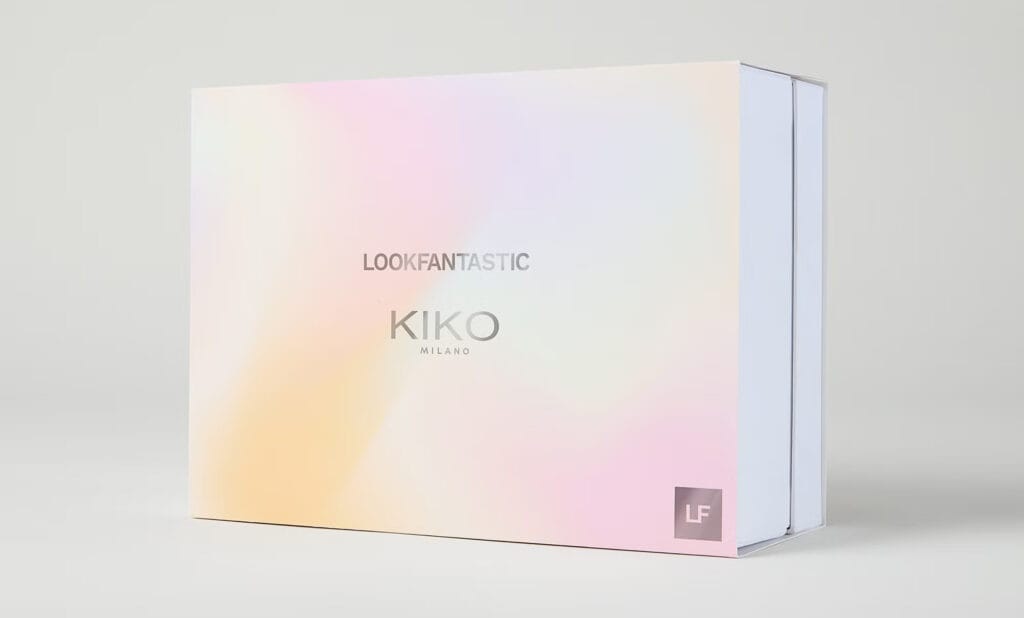 La caja Lookfantastic x Kiko Milano