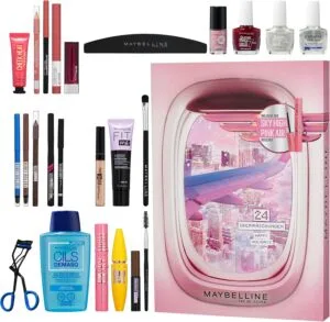 Los productos del Calendario de Adviento Maybelline New York 2024