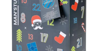 La caja del Calendario de adviento Man'Stuff 2025