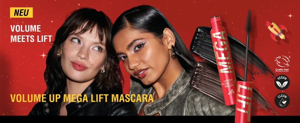 Imagen promocional de la Manhattan Volume Up Mega Lift Mascara