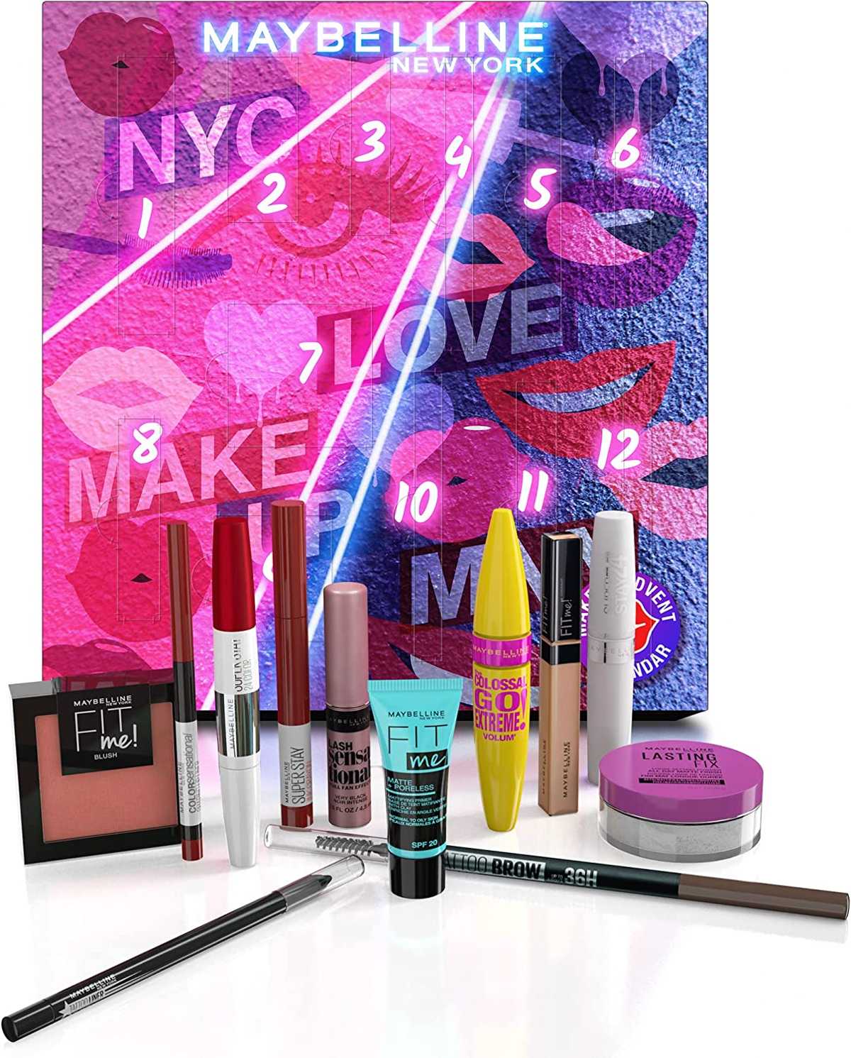Maybelline New York 2022 12 Días Maquillaje