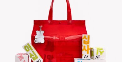 La bolsa y las cajitas de algunos de los productos del Calendario de adviento MiiN Cosmetics 2026