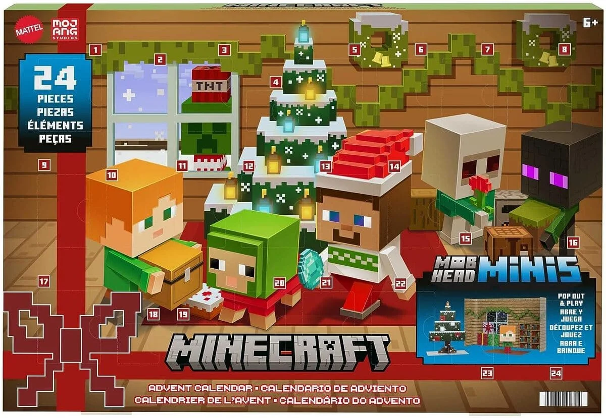 Minecraft 2023 Calendario Adviento Minecraft 2023 Calendario Adviento