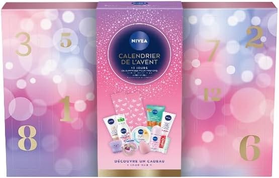 La caja del Calendario de adviento Nivea Youth 2025