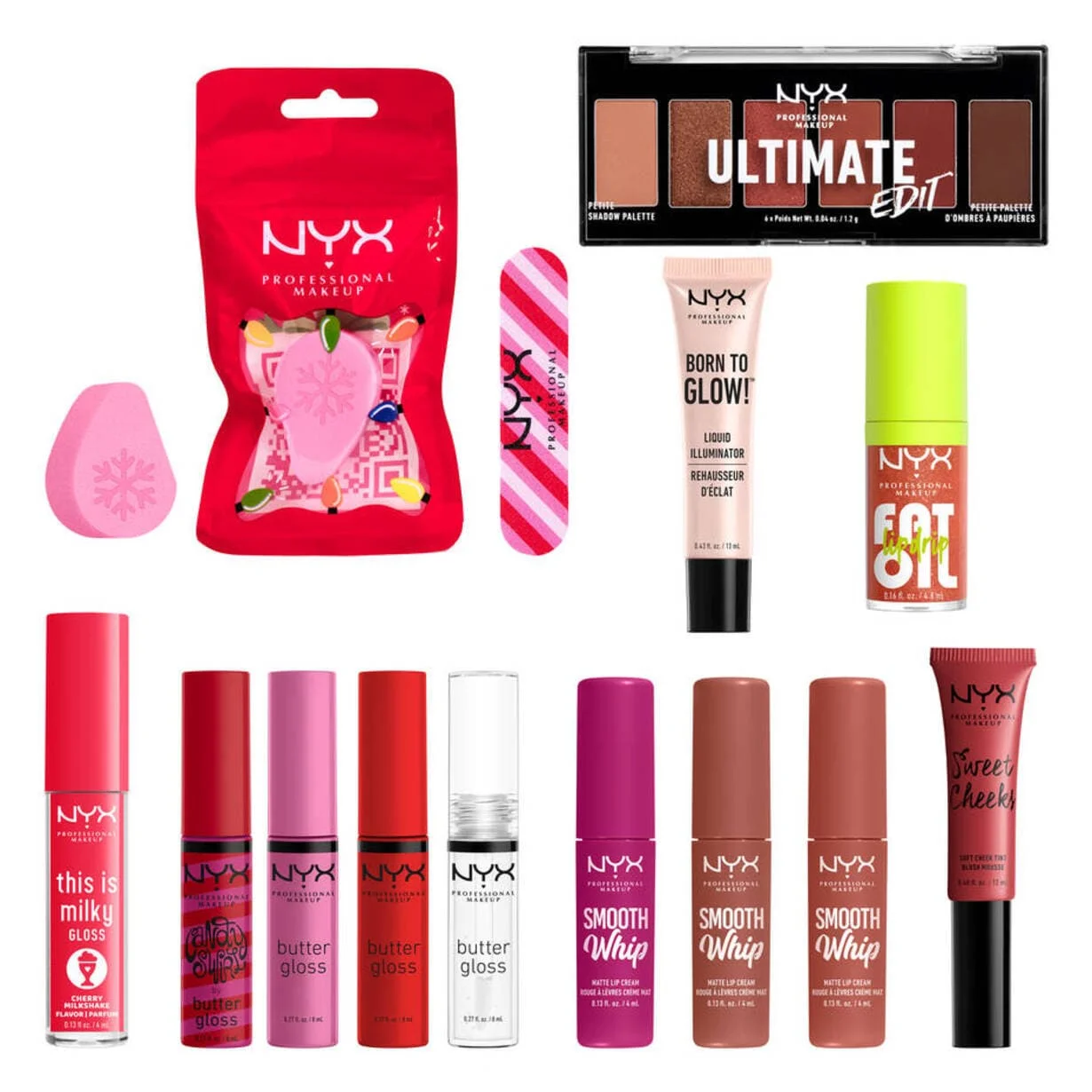 NYX CALENDARIO MAQUILLAJE 24 DÍAS 2023
