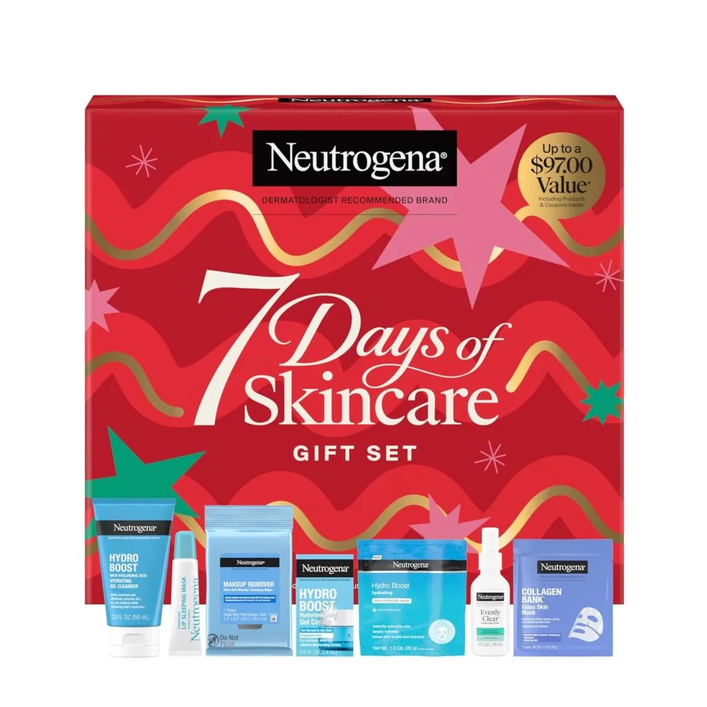 Los productos del Calendario de adviento Neutrogena 2026 Los productos del Calendario de adviento Neutrogena 2026