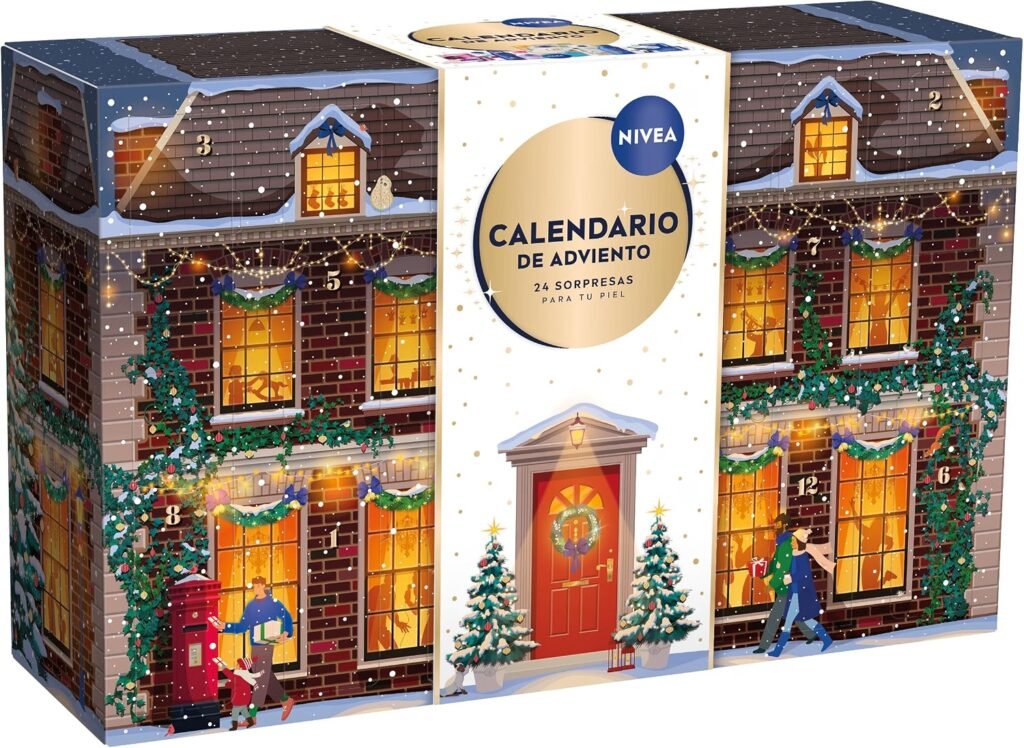 La caja del Calendario de adviento Nivea 2026