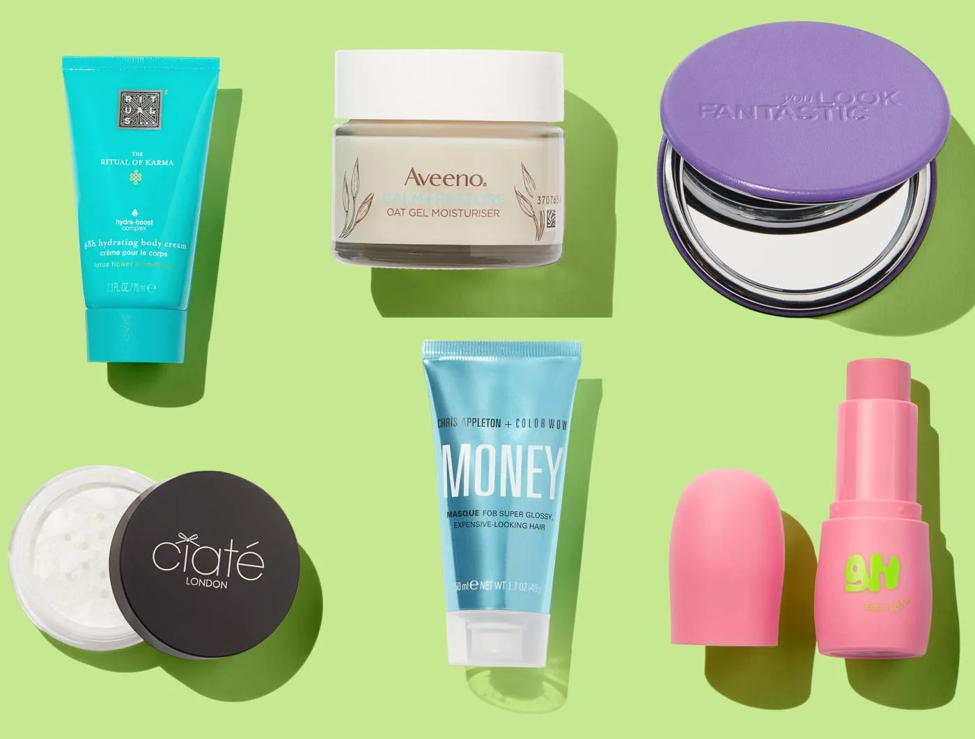 Los seis productos incluidos en esta edición especial Los seis productos incluidos en esta edición especial
