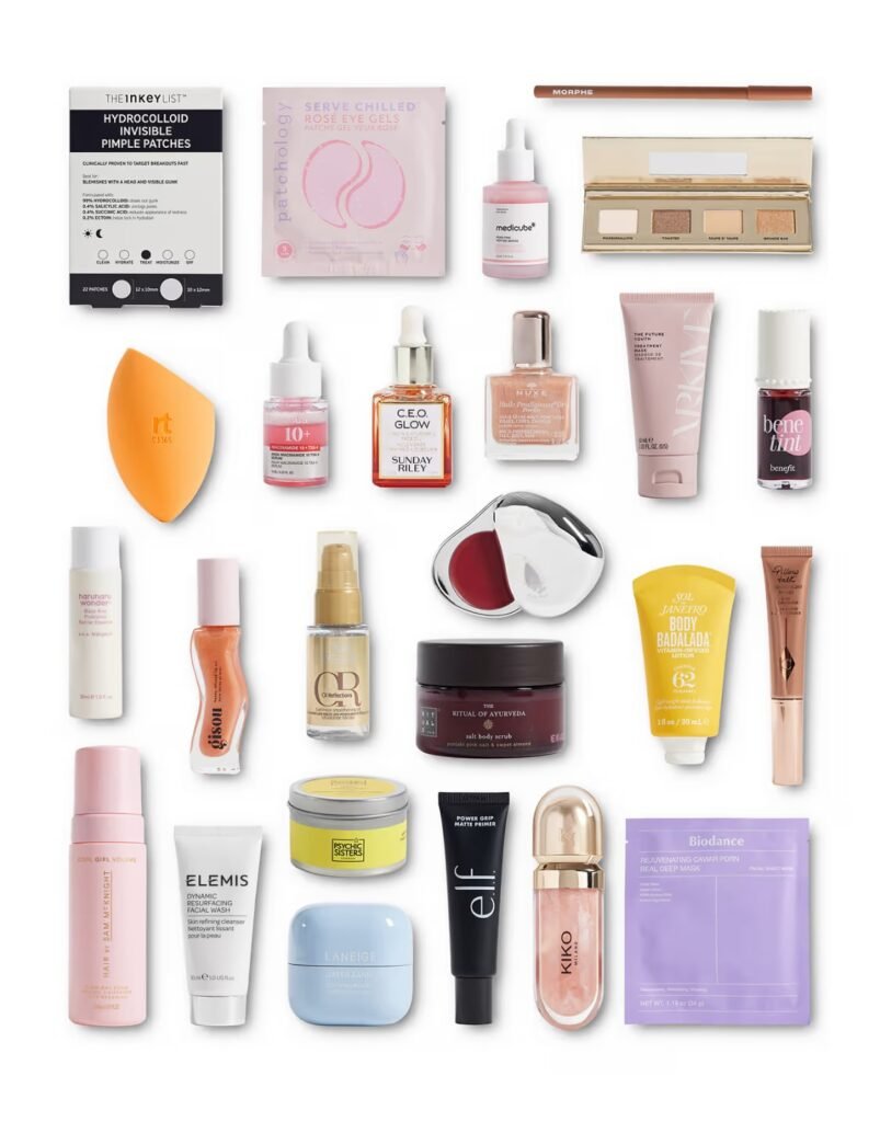 Los productos del Calendario de adviento ASOS 2026 Face + Body 