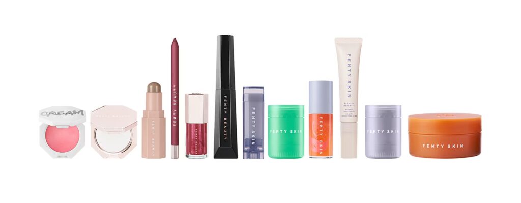 Los 12 productos del Calendario de adviento Fenty Beauty 2025