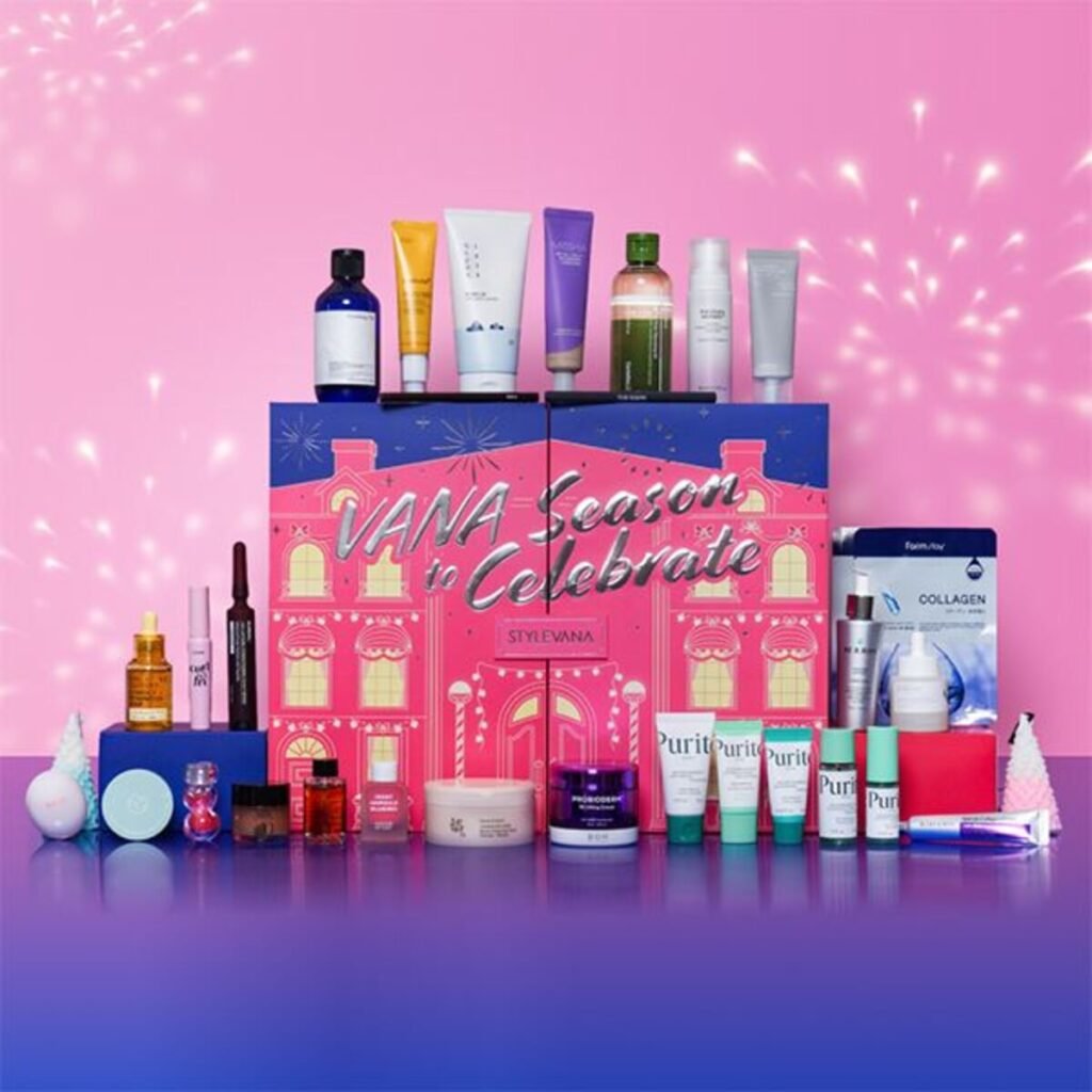 El Calendario de adviento Stylevana 2026 con los productos que incluye