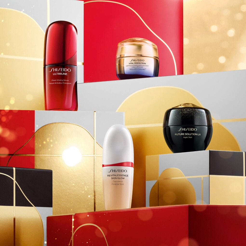 Productos del Calendario de adviento Shiseido 2025