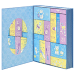 La presentación en forma de diario del Calendario de adviento YesStyle 2025 "Starlight Diaries"