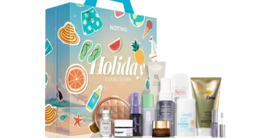 Beauty Summer Calendar 2025 "Holiday Countdown" de Notino, por 59,70 euros 2 La caja y los productos del Summer Calendar 2025 de Notino