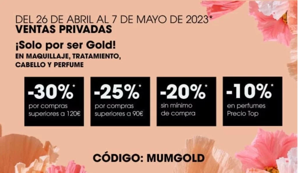 Ventas privadas de Sephora: hasta un 30% de descuento 1 Ventas privadas de Sephora