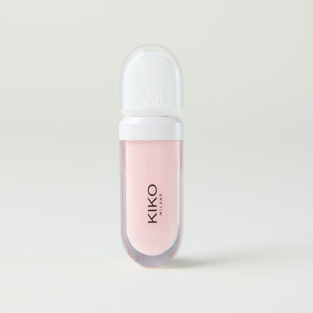 Volumizing Lip Cream – Crema voluminizadora de labios en tono Tutu Rose de Kiko Milano