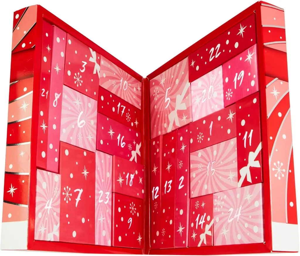 Calendario de adviento 2026 W7 Beauty Blast El interior del Calendario de adviento 2026 W7 Beauty Blast