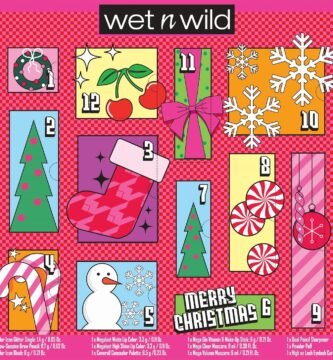 Calendario de adviento Wet n Wild 2026, ya a la venta 1 La portada de la caja del Calendario de adviento Wet n Wild 2026