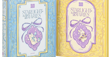 Calendario de adviento YesStyle 2025 "Starlight Diaries" 122 La presentación en forma de diario del Calendario de adviento YesStyle 2025 "Starlight Diaries"