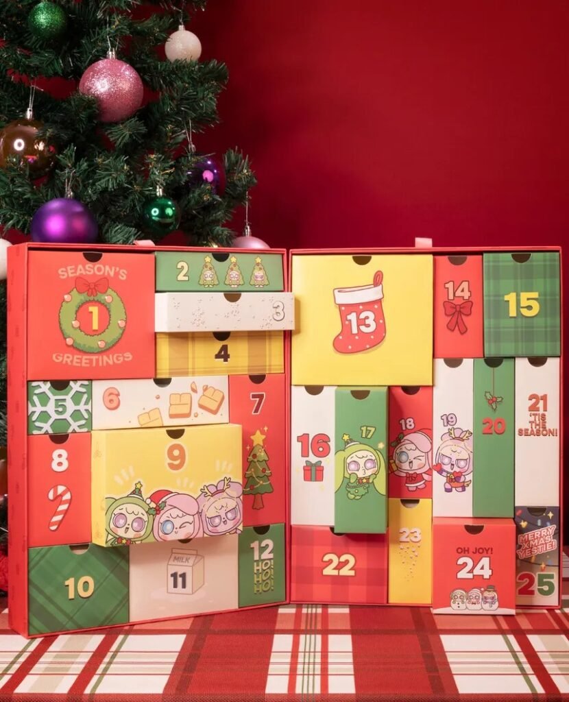 La caja abierta del Calendario de adviento YesStyle 2026