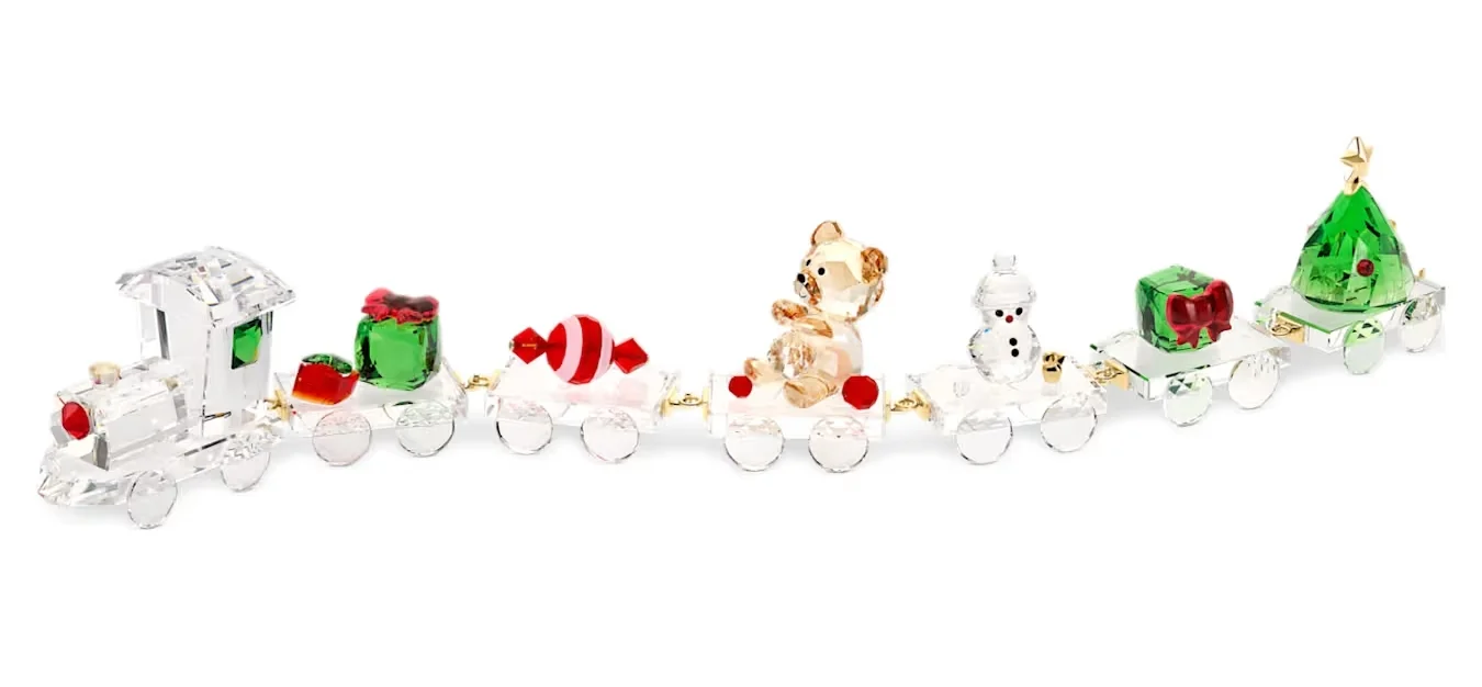 Las piezas juntas del annual edition calendario de adviento 2024 Swarovski