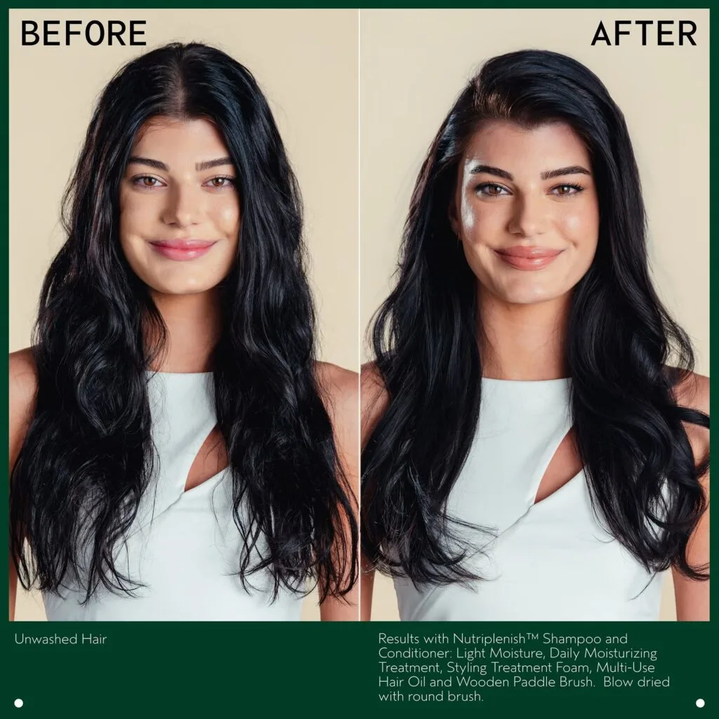 Antes y después de Aveda