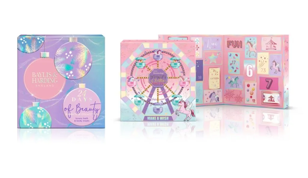 Calendarios de adviento Baylis & Harding 2024, por 32 euros 1 Las cajas de los dos primeros Calendarios de Adviento Baylis & Harding 2024 en llegar a España