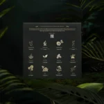 La parte trasera de la caja del Calendario de Adviento Wonders 2025 de Avant Skincare