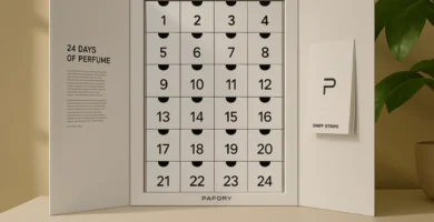 La caja abierta del Calendario de Adviento Pafory 2025