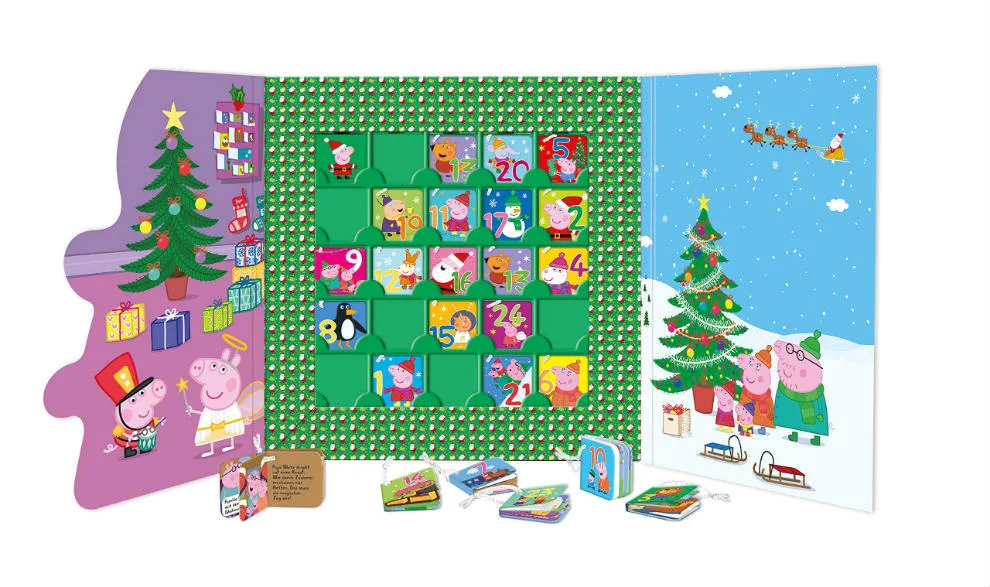 Calendarios de Adviento de Peppa Pig