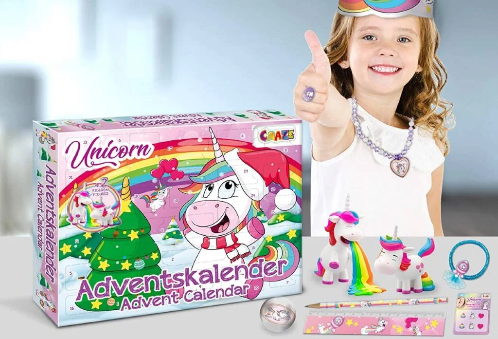 Calendarios de Adviento de unicornios