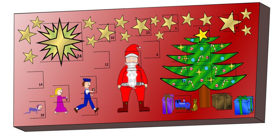 calendarios de adviento para niños