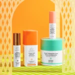 Los cuatro productos del set Resort to This de Drunk Elephant