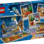 Parte trasera de la caja del Calendario de adviento Lego City 2025