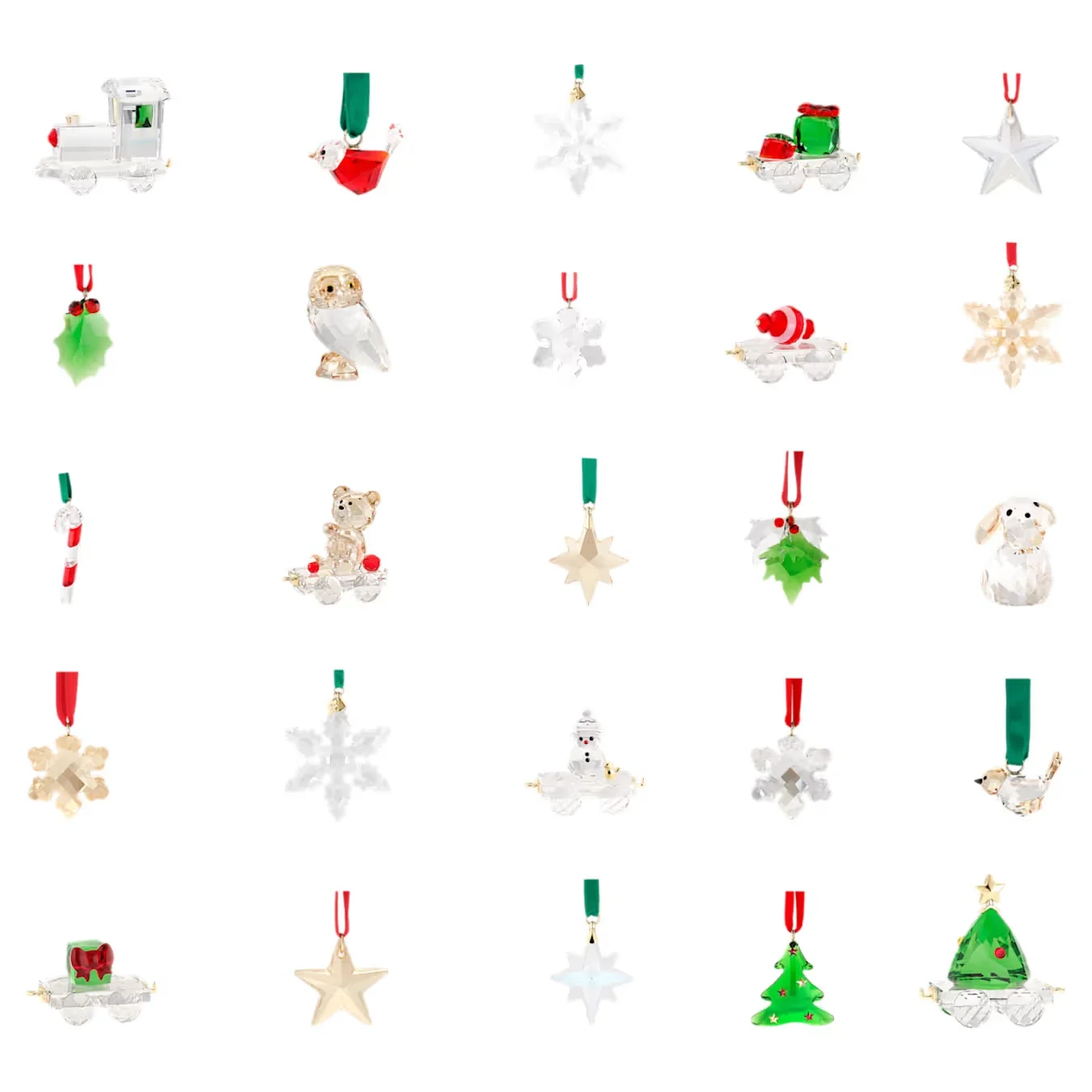 Las 25 piezas del Calendario de Adviento Swarovski 2024