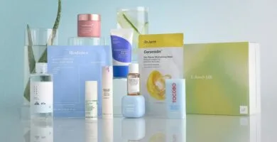 La caja y los productos de la Lookfantastic Edición K-Beauty 2026