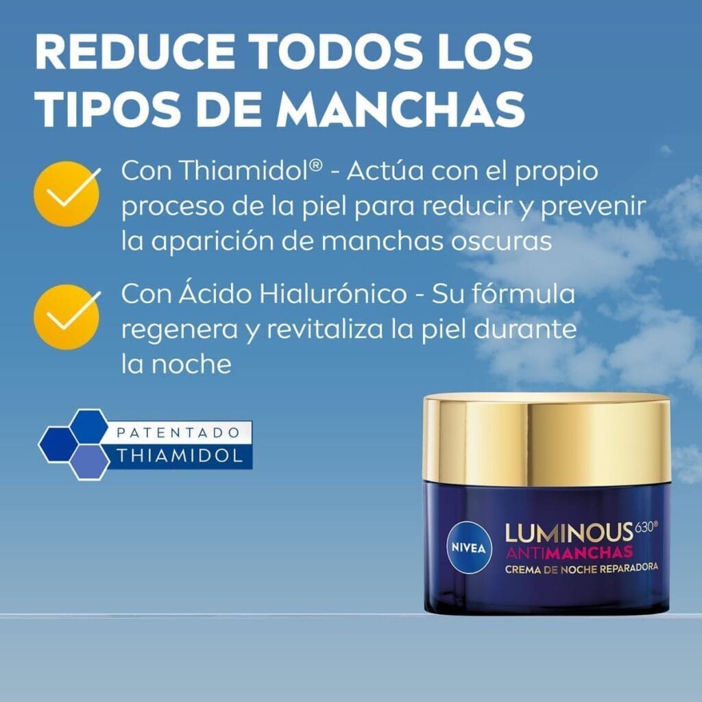 nivea antimanchas crema noche