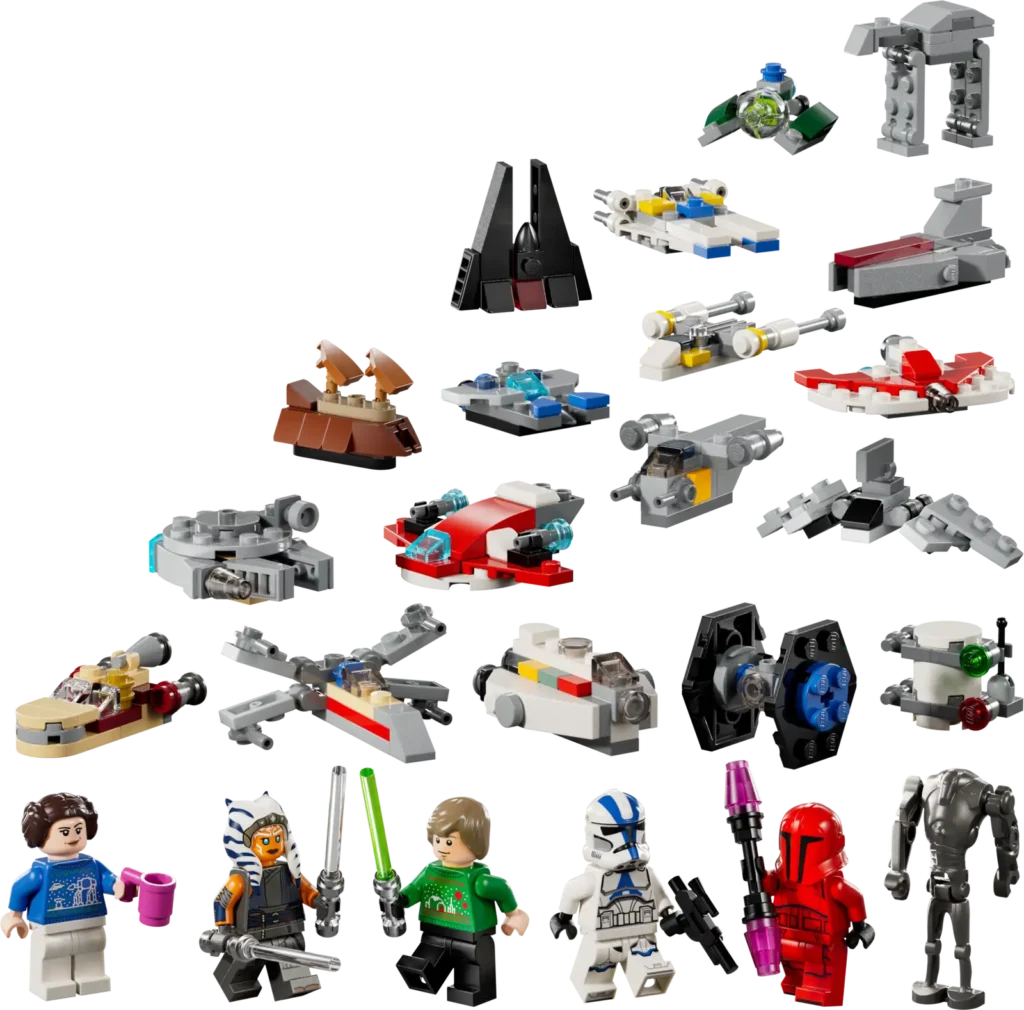 piezas Calendario de Adviento Lego Star Wars 2024