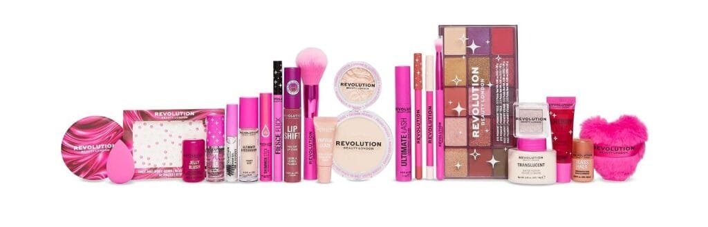Los productos del Calendario de adviento Revolution Beauty 2026 Los productos del Calendario de adviento Revolution Beauty 2026