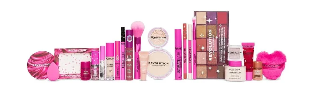 Los productos del Calendario de adviento Revolution Beauty 2026